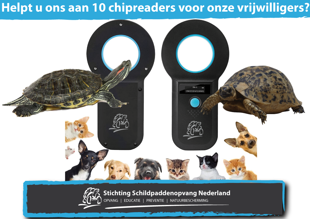 10 Chipreaders nodig voor onze vrijwilligers door het hele land!